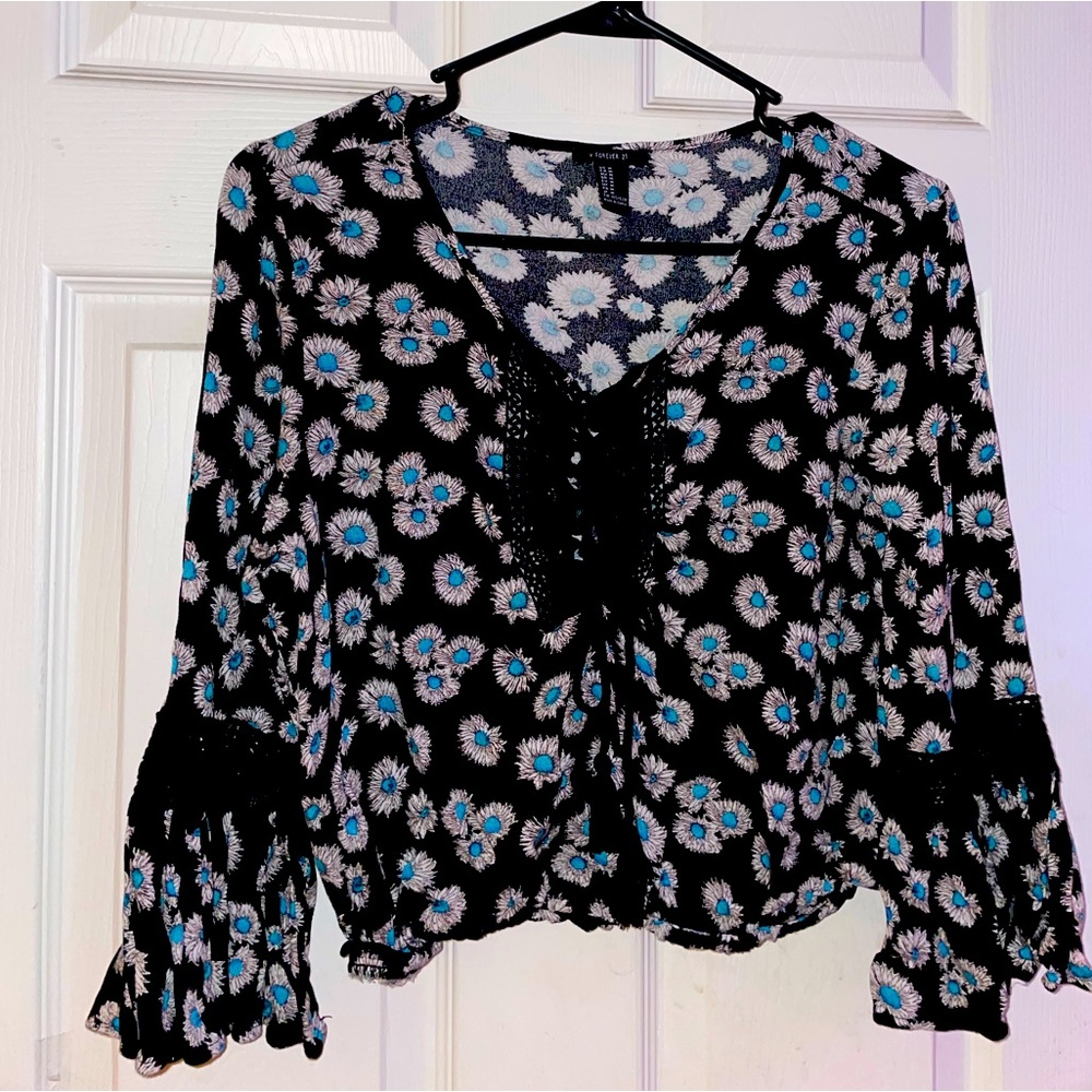 flowy boho top
